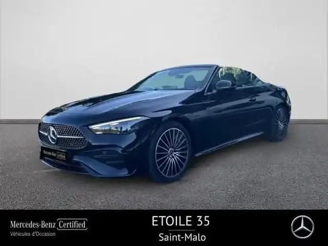 Noir Occasion 2025 Mercedes 220 AMG line Cabriolet | 73 790 € - Image 1/4