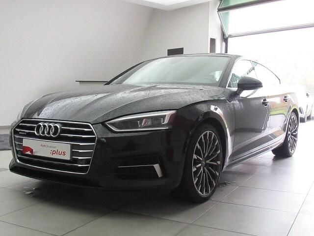Noir mythe métallisé Utilisé 2018 Audi A5 Sportback Sport | 26 466 € (Bon prix) - Image 1/4
