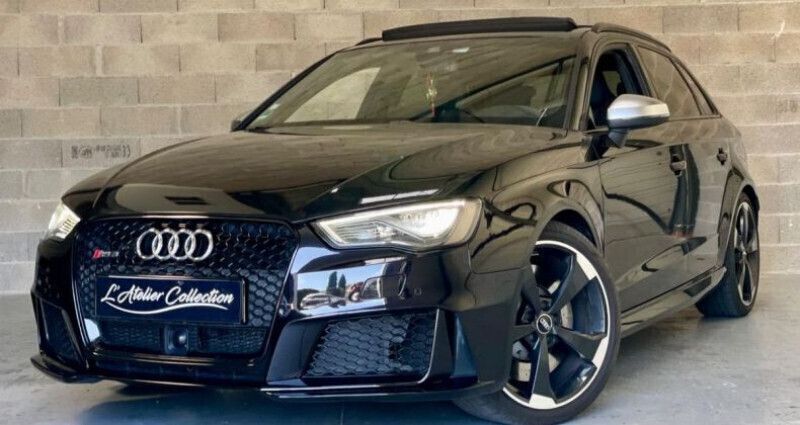 Noir Utilisé 2016 Audi RS3 Sportback Sport Citadine | 37 990 € (Prix assez cher) - Image 1/4