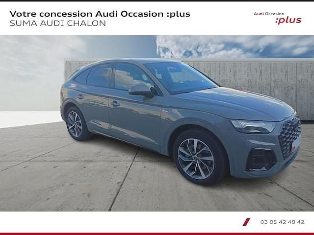 Gris Utilisé 2022 Audi Q5 Sportback S-Line SUV | 40 990 € (Super prix) - Image 1/4
