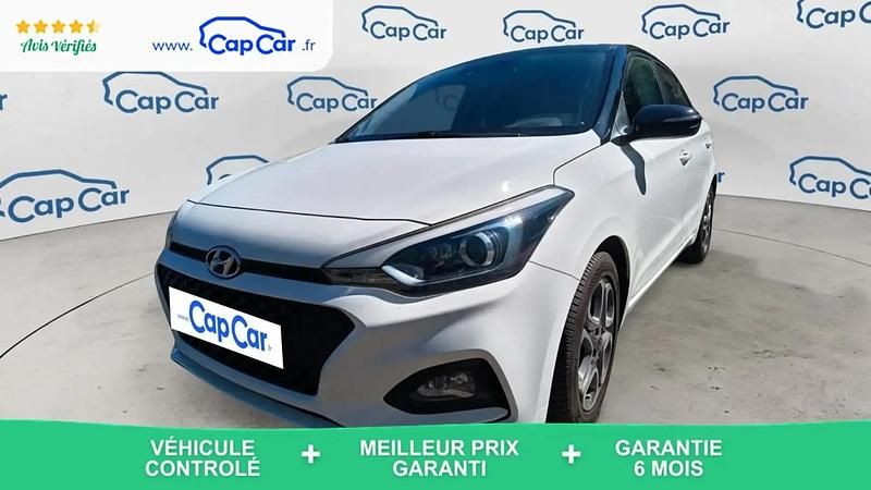 Blanc Utilisé 2020 Hyundai i20 Citadine | 12 290 € (Super prix) - Image 1/4