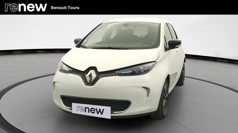 Blanc Utilisé 2018 Renault Zoe Intens Citadine | 6 999 € (Prix juste) - Image 1/4