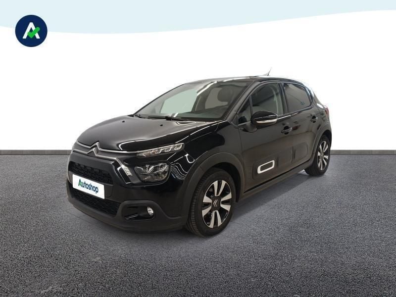 Noir Utilisé 2024 Citroën C3 PureTech Citadine | 15 690 € (Prix juste) - Image 1/3