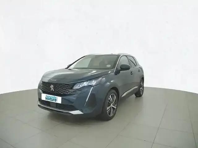 Bleue Utilisé 2021 Peugeot 3008 SUV | 21 990 € (Bon prix) - Image 1/4