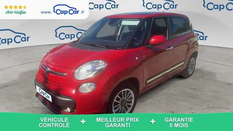Rouge Utilisé 2015 Fiat 500L Club Monospace | 7 380 € (Prix juste) - Image 1/4