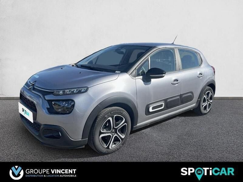 Gris Utilisé 2024 Citroën C3 Feel Citadine | 15 990 € (Prix assez cher) - Image 1/3