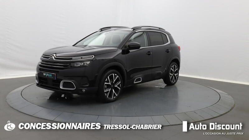 Noir Utilisé 2019 Citroën C5 Aircross PureTech SUV | 15 499 € (Prix juste) - Image 1/3