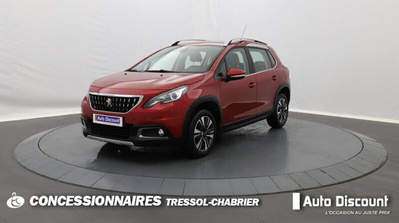 Rouge Utilisé 2018 Peugeot 2008 Allure SUV | 8 790 € (Prix juste) - Image 1/4