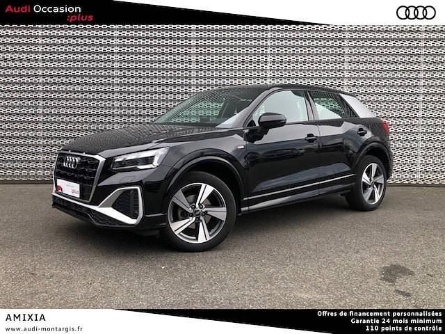 Noir mythe métallisé Utilisé 2022 Audi Q2 S-Line SUV | 27 890 € (Prix juste) - Image 1/4