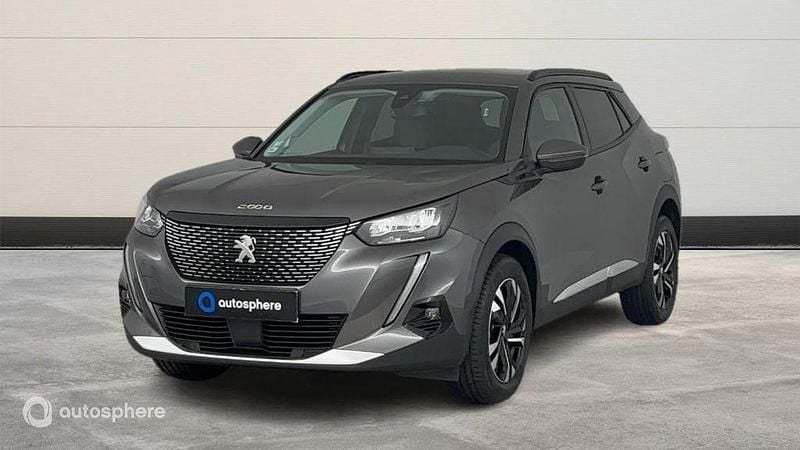 Gris Utilisé 2021 Peugeot 2008 Allure SUV | 13 999 € (Prix juste) - Image 1/4
