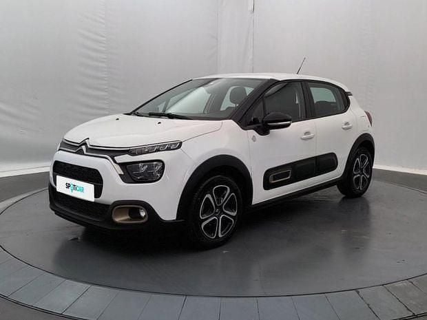 Blanc Utilisé 2023 Citroën C3 PureTech Citadine | 11 490 € (Prix juste) - Image 1/4
