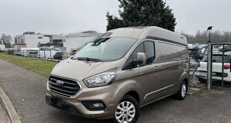 Gris Utilisé 2022 Ford Transit Custom Limited Van | 27 000 € (Super prix) - Image 1/4