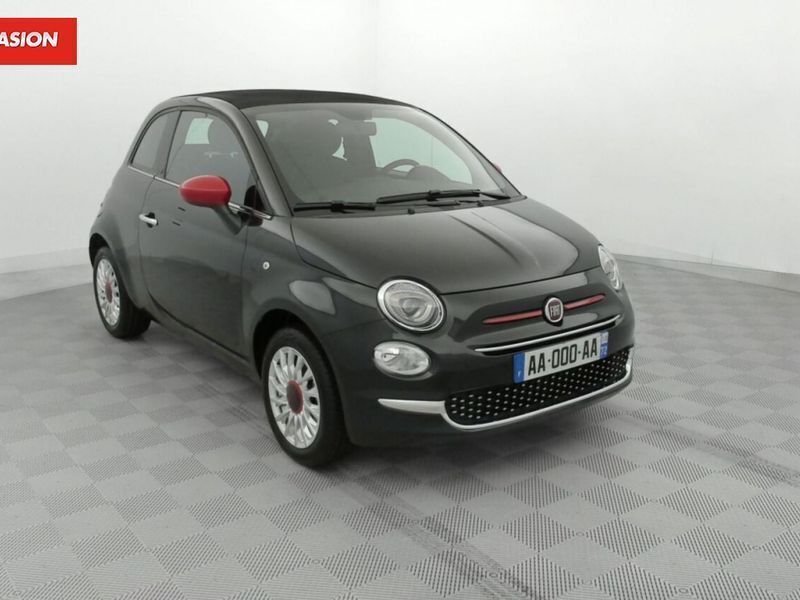 Noir Utilisé 2022 Fiat 500 Red Cabriolet | 20 900 € - Image 1/4