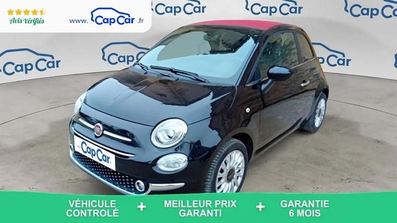 Noir Occasion 2024 Fiat 500C Lounge Cabriolet | 14 290 € (Prix juste) - Image 1/4