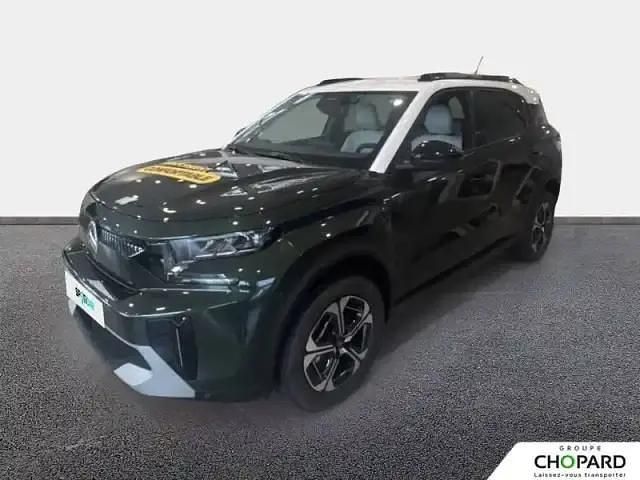 Vert montana (metallisé) Utilisé 2025 Citroën e-C3 Aircross Comfort SUV | 29 980 € - Image 1/4