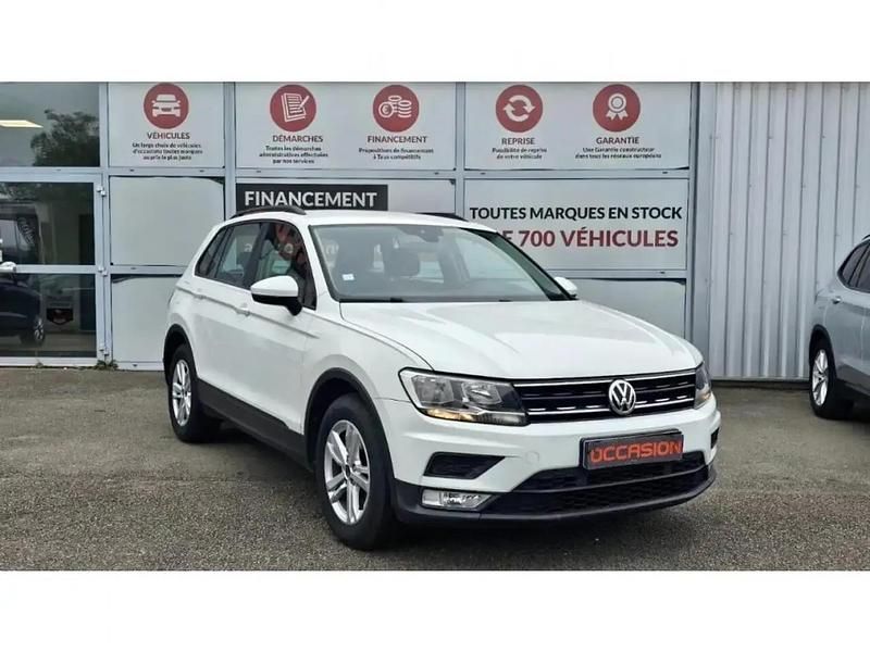 Blanc Utilisé 2016 VW Tiguan Trendline SUV | 14 590 € (Prix assez cher) - Image 1/4