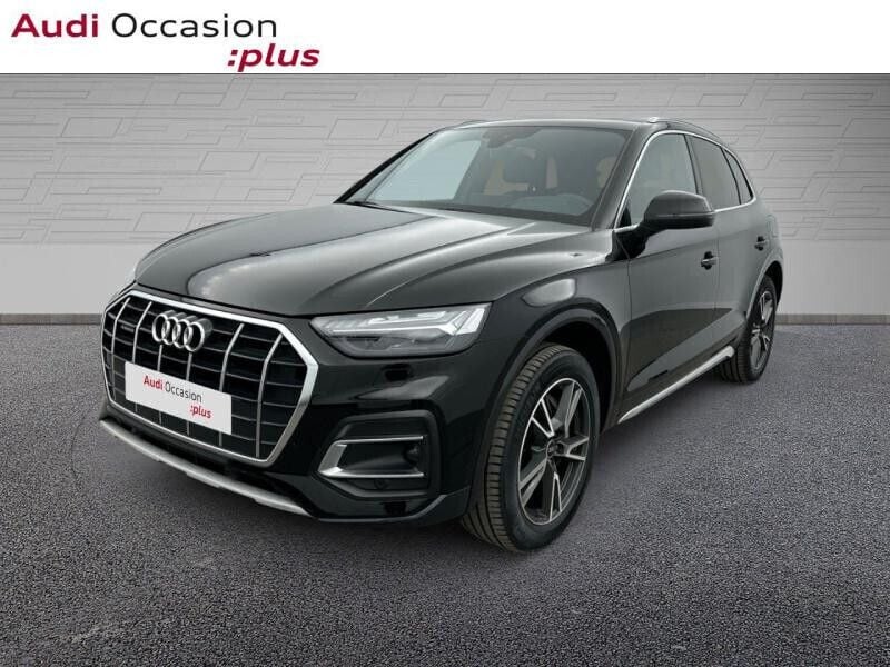 Noir brillant Utilisé 2021 Audi Q5 Ambition SUV | 40 780 € (Prix juste) - Image 1/4