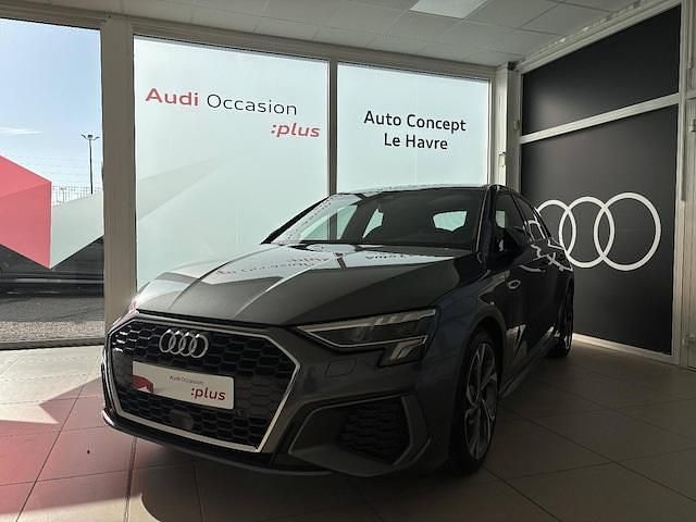 Gris daytona nacré Utilisé 2023 Audi A3 S-Line | 27 590 € (Prix juste) - Image 1/4