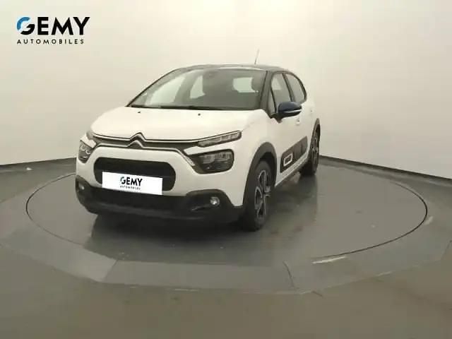Blanc Utilisé 2021 Citroën C3 Feel Citadine | 8 950 € (Prix juste) - Image 1/4