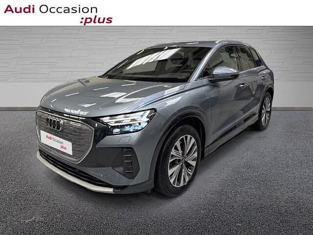 Bleu geyser métallisé Utilisé 2022 Audi Q4 e-tron Advanced SUV | 36 900 € (Bon prix) - Image 1/4