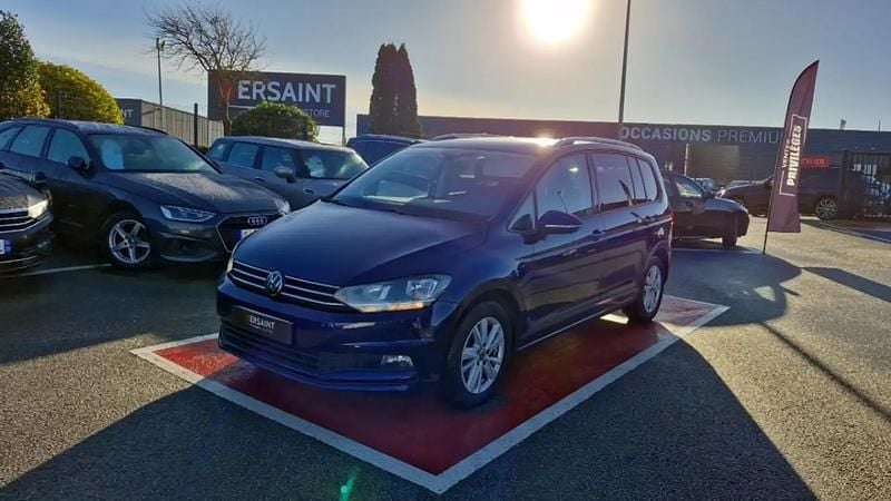 Bleu Occasion 2023 VW Touran Life Monospace | 21 990 € (Prix juste) - Image 1/4