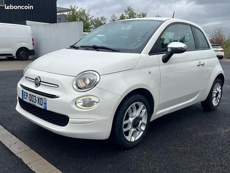 Blanc Utilisé 2017 Fiat 500 Pop Star Citadine | 8 990 € (Bon prix) - Image 1/4