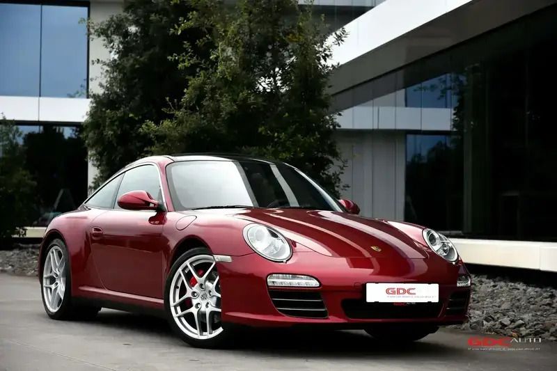 Rouge Utilisé 2011 Porsche 911 Targa 4S Cabriolet | 82 999 € (Prix juste) - Image 1/4