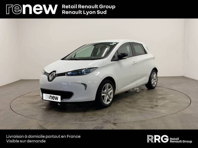 Blanc Utilisé 2018 Renault Zoe Zen Citadine | 6 990 € (Bon prix) - Image 1/3