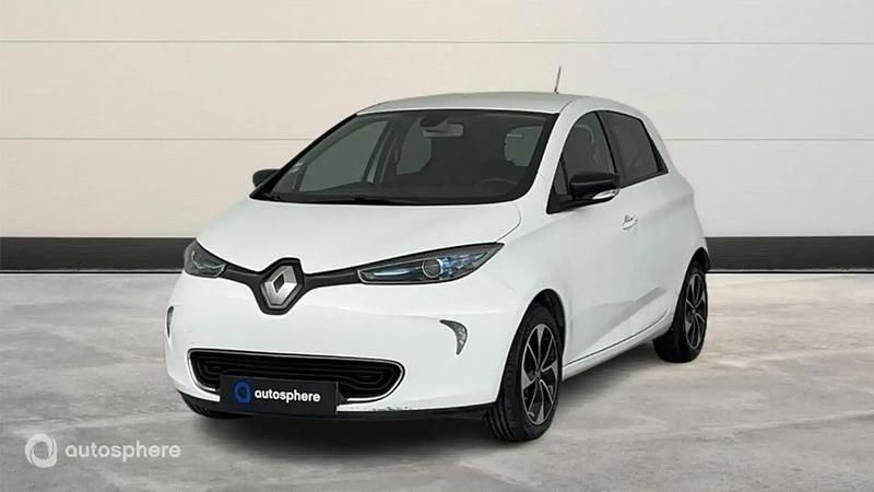 Blanc Occasion 2019 Renault Zoe Intens Citadine | 8 299 € (Bon prix) - Image 1/4