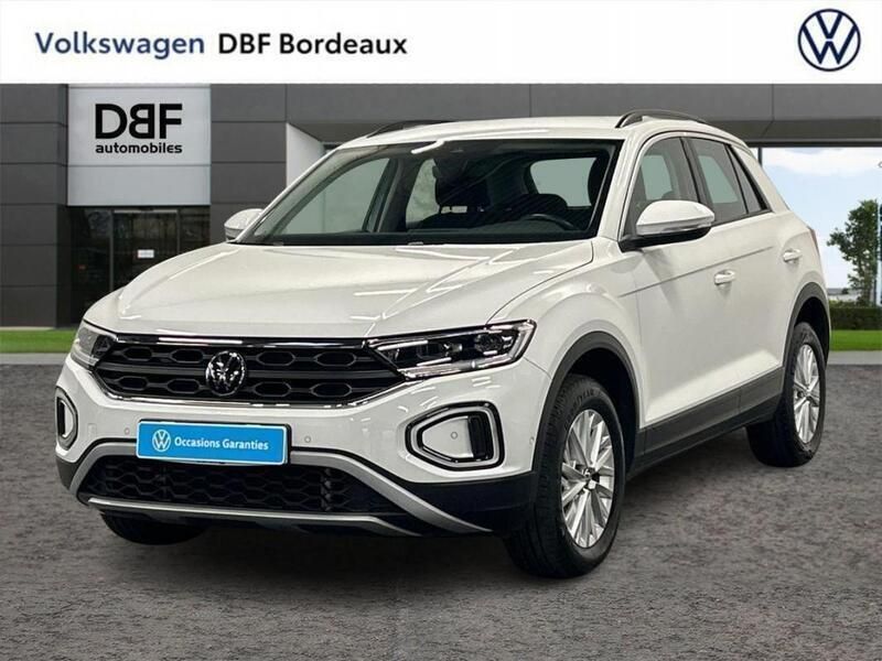 Blanc Utilisé 2022 VW T-Roc Life SUV | 26 499 € (Prix juste) - Image 1/3