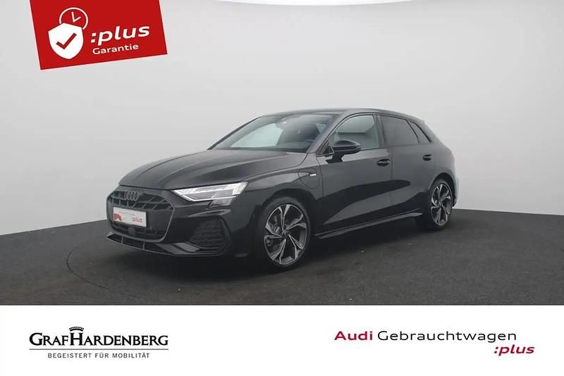Noir Occasion 2025 Audi A3 S-Line Berline | 44 980 € - Image 1/4