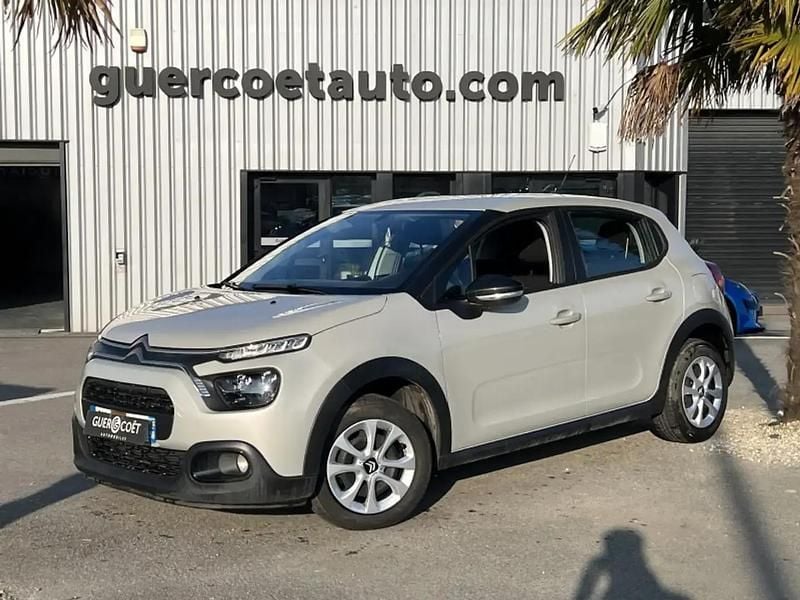 Beige Utilisé 2022 Citroën C3 Feel Citadine | 11 990 € (Bon prix) - Image 1/4
