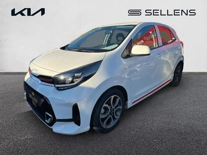 Blanc Occasion 2024 Kia Picanto GT-Line Citadine | 16 880 € (Prix assez cher) - Image 1/4