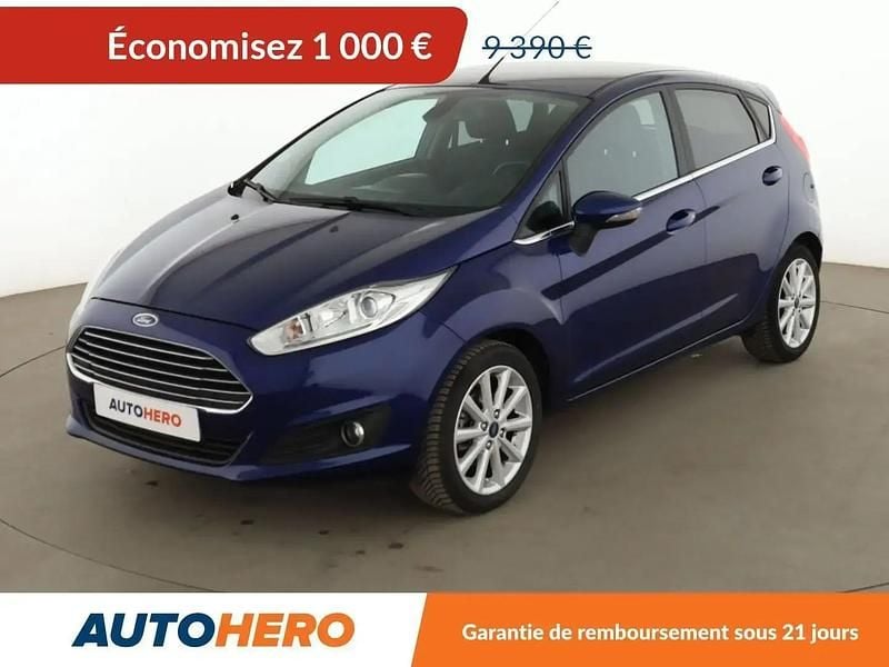 Occasion Ford Fiesta Titanium 101 ch (74 kW) 2017 Bleu Citadine