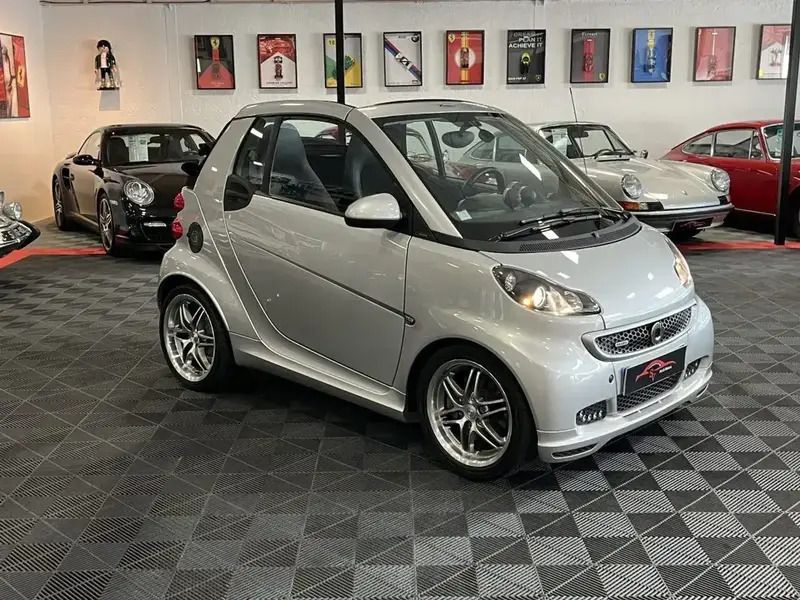 Argent Utilisé 2013 Smart ForTwo Cabrio Brabus Xclusive Cabriolet | 14 900 € - Image 1/4