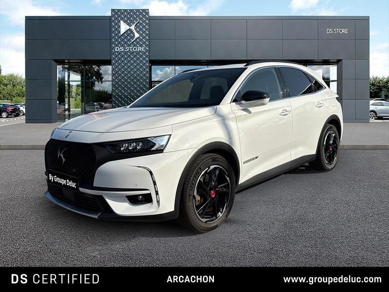 Blanc Utilisé 2021 DS Automobiles DS7 Crossback Performance Line Plus SUV | 24 980 € (Bon prix) - Image 1/4