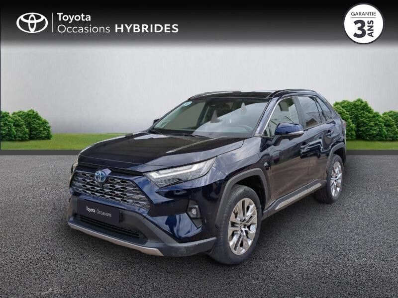 Bleu Utilisé 2024 Toyota RAV4 Hybrid Lounge SUV | 41 890 € (Prix juste) - Image 1/4