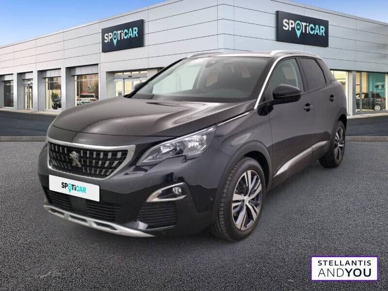 Noir Utilisé 2019 Peugeot 3008 Allure | 15 289 € (Prix juste) - Image 1/4