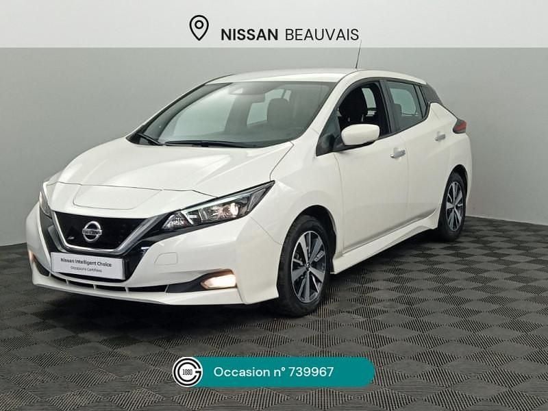 Blanc Utilisé 2022 Nissan Leaf Acenta Citadine | 10 990 € (Super prix) - Image 1/4