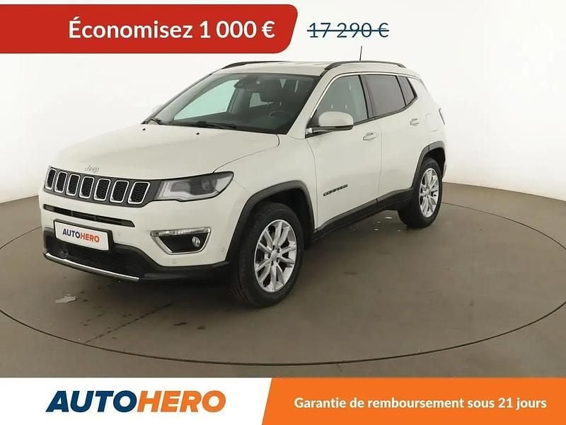 Blanc Occasion 2020 Jeep Compass Limited SUV | 16 290 € (Super prix) - Image 1/2