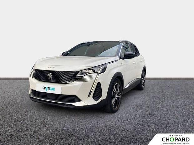 Blanc Utilisé 2021 Peugeot 3008 GTi | 24 726 € (Prix juste) - Image 1/4