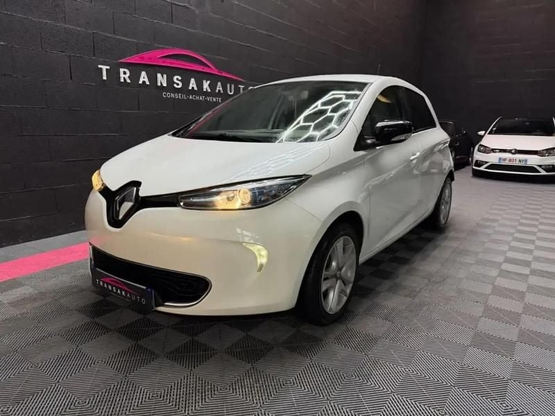 Blanc Occasion 2017 Renault Zoe Zen Citadine | 4 990 € - Image 1/4