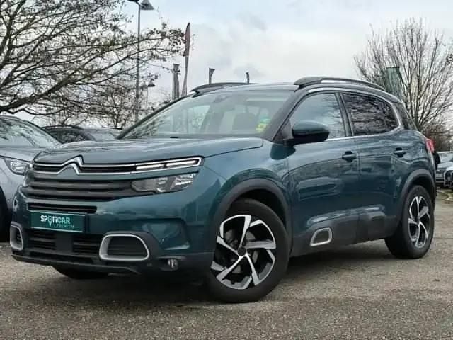Bleu tijuca Occasion 2019 Citroën C5 Aircross Feel SUV | 13 989 € (Prix juste) - Image 1/4