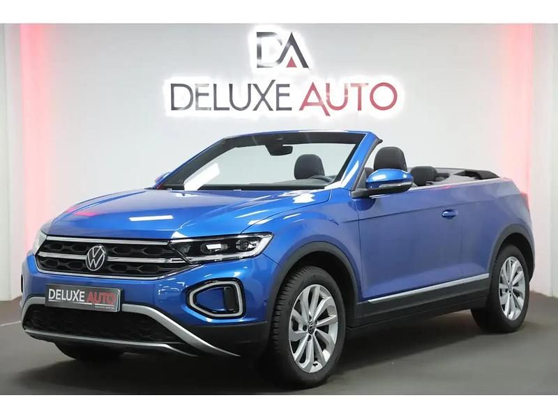 Bleu Utilisé 2024 VW T-Roc Cabriolet Style Cabriolet | 26 990 € (Prix juste) - Image 1/4