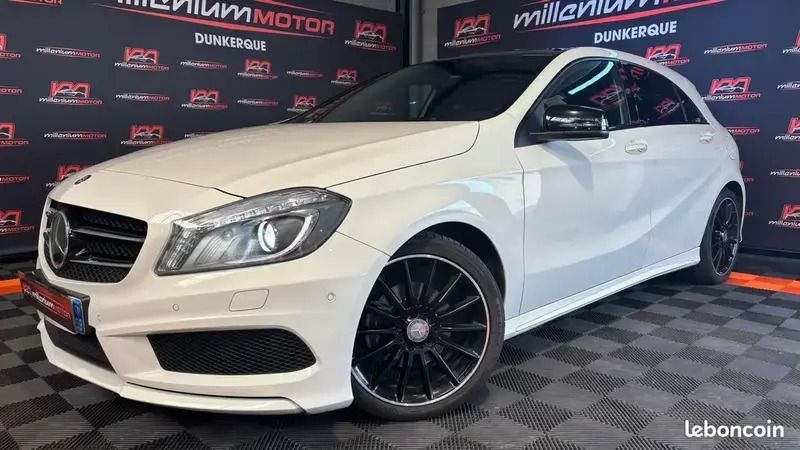 Blanc Utilisé 2015 Mercedes A180 AMG Berline | 17 490 € (Prix juste) - Image 1/4