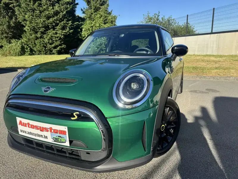 Vert Utilisé 2022 Mini Cooper SE Citadine | 17 950 € (Prix juste) - Image 1/4