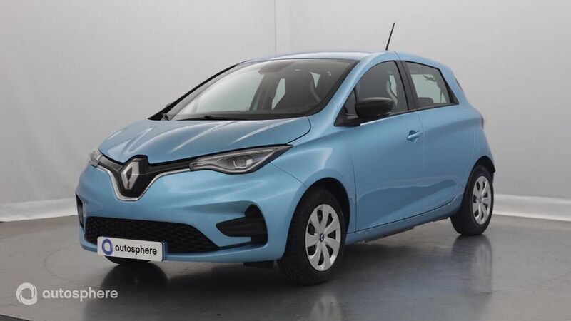 Bleu celadon Utilisé 2021 Renault Zoe Life Citadine | 12 499 € (Bon prix) - Image 1/4