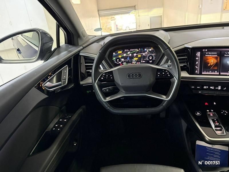 Occasion Audi Q4 e-tron Advanced 150 kW (204 ch) 2022 Bleu navarre métallisé SUV