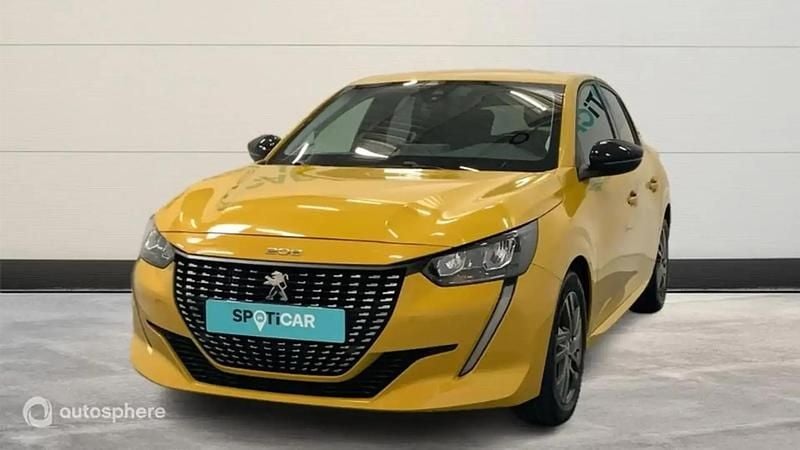 Jaune Utilisé 2022 Peugeot 208 Style Citadine | 14 499 € (Prix assez cher) - Image 1/4