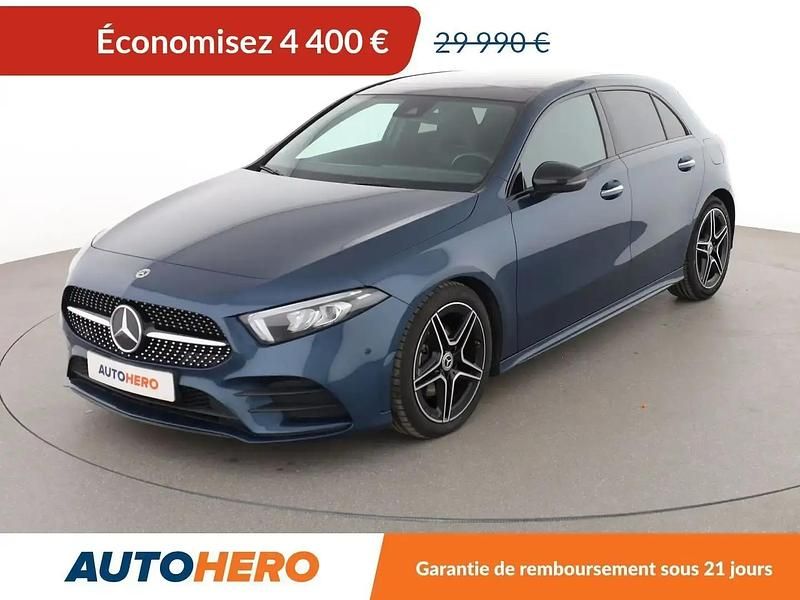 Bleu Occasion 2022 Mercedes A180 AMG line Berline | 25 590 € (Prix juste) - Image 1/2
